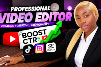 edit speaker reel sizzle reel video editor, highlight demo reel broll video clip