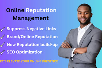 do online reputation management service to reverse seo