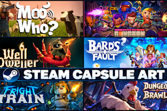 design steam capsule art steam store images and game cover art