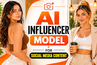 create ai influencer model ai girl for instagram ai fanvue and social media