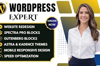 design german your wordpress website using spectra pro gutenberg blocks kadence