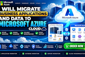 migrate business applications and data to microsoft azure cloud