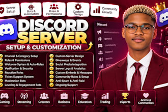 create discord server setup discord server setup custom discord server setup