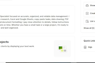 do data entry for you and business