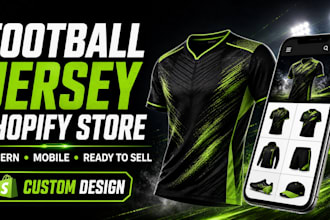 design jersey shopify store, football jersey website, custom jersey store