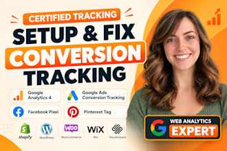 setup optimize and manage google ads ppc campaigns, ga4,  ga4 ecommerce tracking