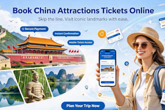 book tickets online for tourist attractions in china for you