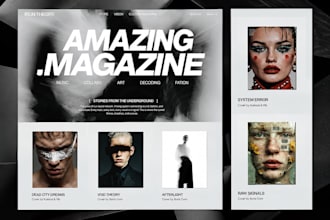 design professional magazine and newspaper ads