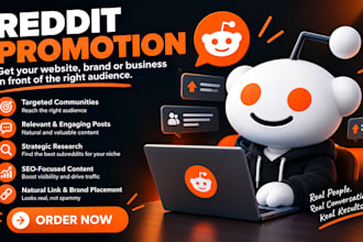 promote business, product, link using reddit SEO post