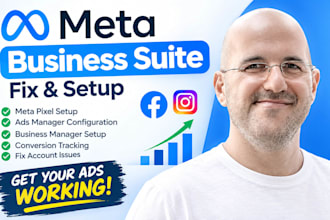 fix meta business suite problem setup meta pixel for meta ads optimize facebook