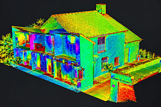 convert point cloud scan pdf dwg to revit bim as built model ifc plans elevation