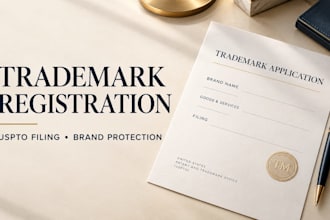 handle trademark registration, uspto filing and brand protection