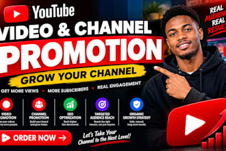 shoutout youtube channel to 10m usa, link share, twitter, fb, ig audience