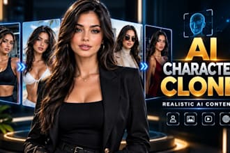 clone your character and generate ai realistic content