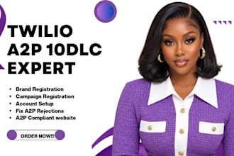 setup  twilio a2p 10dlc and gohighlevel a2p 10dlc for sms compliance