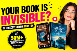 do viral booktok promotion and tiktok book marketing for authors