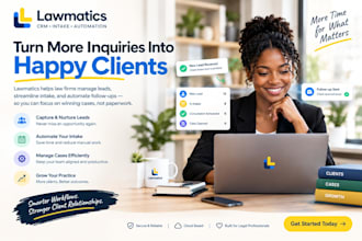 set up and automate lawmatics CRM for law firms
