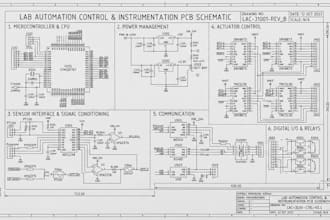 design lab automation pcb, instrumentation and biotech electronics