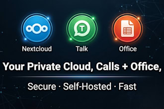 install and secure nextcloud with talk and collabora or onlyoffice