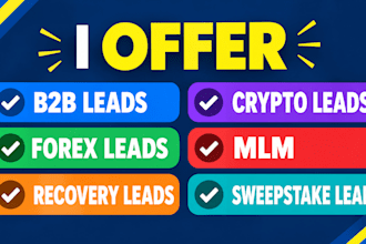 generate quality forex usa recovery leads from your targeted geo