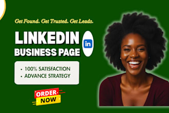 setup and grow your linkedin business page profile with real organic followers