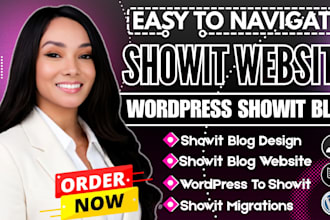 design showit blog website, wordpress to showit blog website,showit biog design