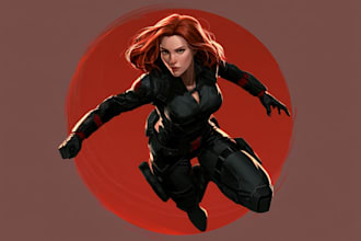 comic book illustration with comic book illustrator