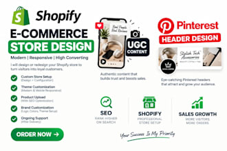 create ugc content, pinterest marketing and full SEO