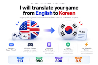 localize your game to korean