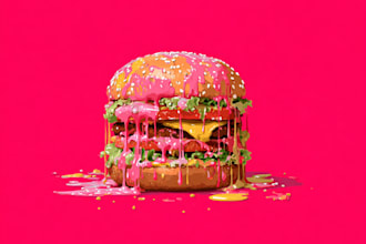 food pop art of your food pop art