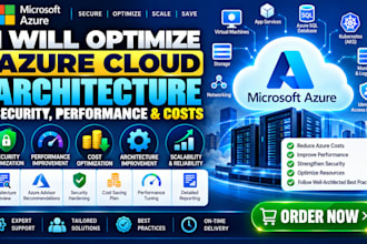 optimize azure cloud architecture security performance and costs