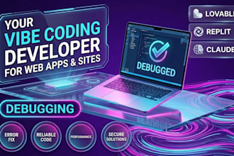 be your vibe coding expert to fix and develop lovable replit claude web app