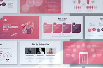 design a persuasive marketing presentation and pitch deck