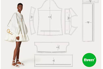 do all kind of clothing sewing pattern and cad grading dxf