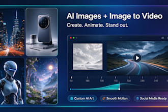 create ai images and turn them into smooth image to video for social media reels