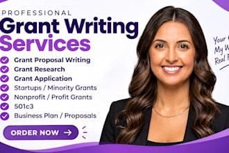 write business and nonprofit grant proposals
