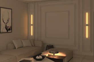do realastic 3d rendering and modeling in 3ds max