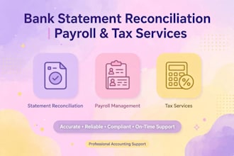 do bank statement as you need