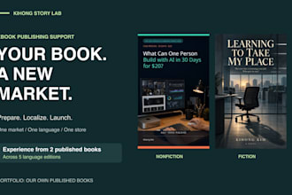 prepare and localize your ebook launch for one target market