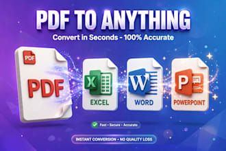 retype PDF to word fast accurate and neat