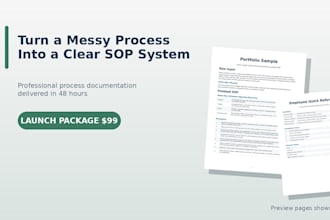 turn your loom recording or rough notes into a clear sop system