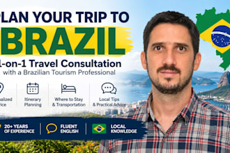 help you plan your trip to brazil with personalized travel advice