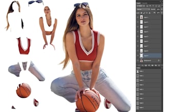 do professional clipping path and multiple clipping path in photoshop