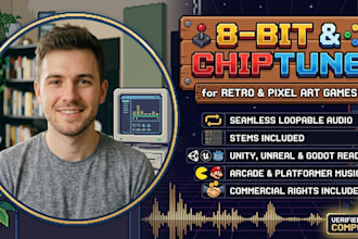 compose custom 8bit chiptune music and retro loops for your indie game