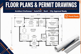 architect draftsman for drawing design floor plans architectural permit drawing
