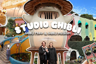 book ghibli museum, pokémon cafe, nintendo, kirby cafe and shibuya sky tickets
