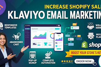 design klaviyo email templates for your shopify store
