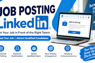 post your job on linkedin for job posting and job search