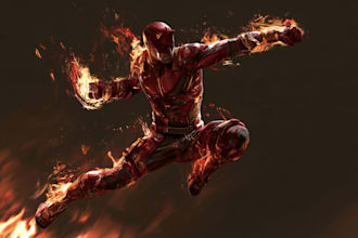 comic book illustration with comic book illustrator