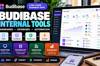 build budibase internal tool business app dashboard and workflow automation